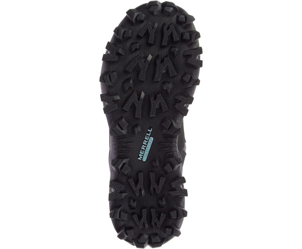 Merrell Boots Black - Thermo Kiruna Mid Zip Waterproof - Womens 37QELBCGK